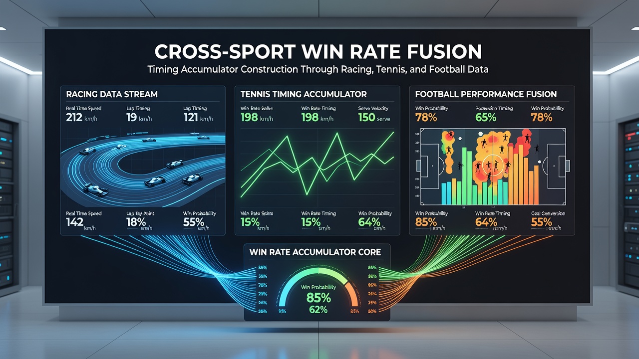 Chart displaying timing windows for cross-sport accumulator construction