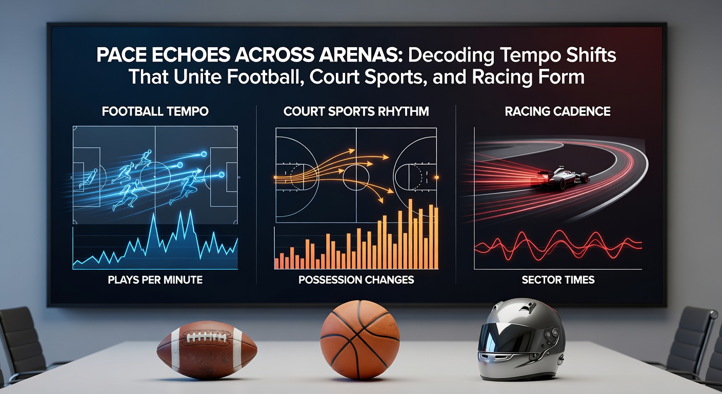 Comparative analysis of tempo shifts linking football, tennis, and horse racing performance data