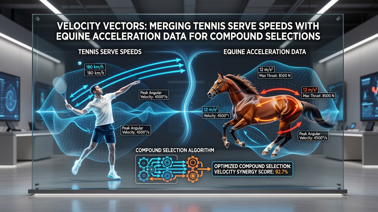 Racehorse accelerating out of the starting gate with sensor data visualization
